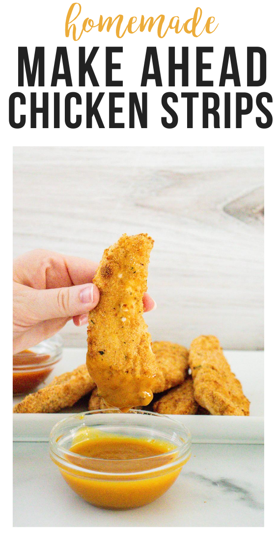 Oven Baked Chicken Strips Meal Freezer Friendly