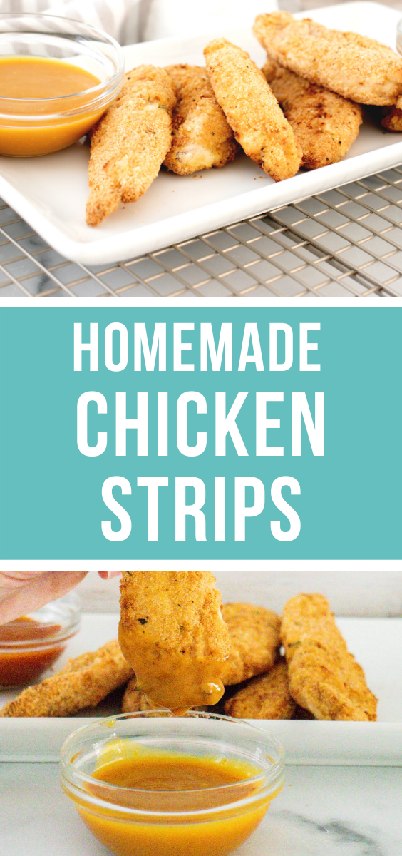 Oven Baked Chicken Strips Meal Freezer Friendly