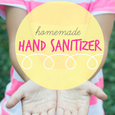 Simple. Pure. Cost effective. Make your own homemade hand sanitizer with 4 easy ingredients!