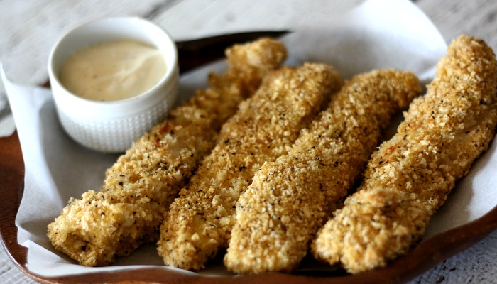 Oven Baked Chicken Strips Freezer Friendly Meal