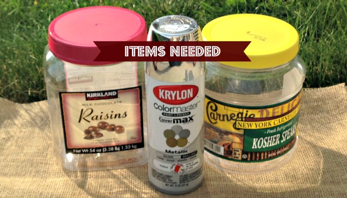 Only 2 items needed to repurpose old containers!