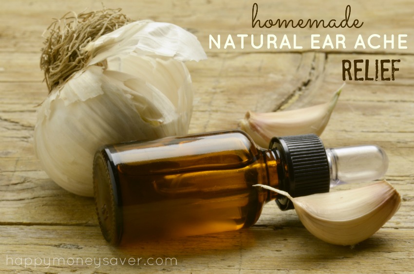 Natural Homemade Ear Ache Relief recipe - Happymoneysaver.com