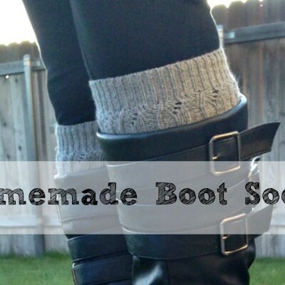 homemade boot socks