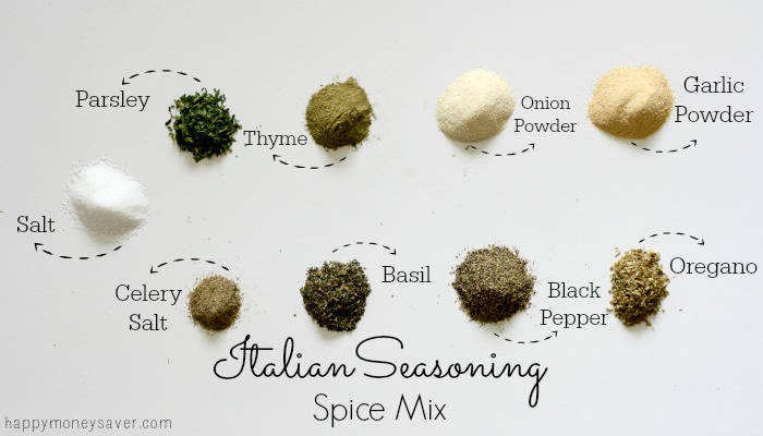 Italian Spice Mix made easily with ingredients in your cupboard!