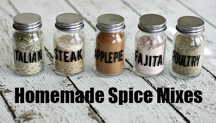 Homemade Cheap Spice Mixes