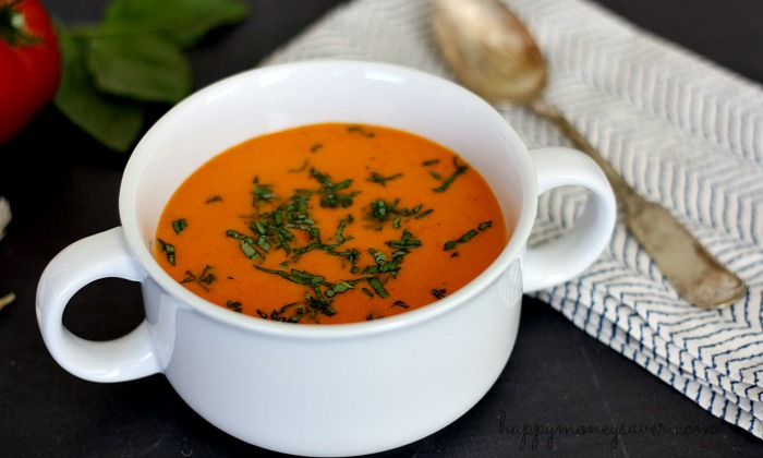 Garden Fresh Tomato Soup Freezer Meal