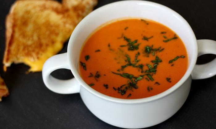 Enjoy the fresh taste of tomato soup in the dead of winter with this freezer friendly Garden Fresh Tomato Soup Recipe.