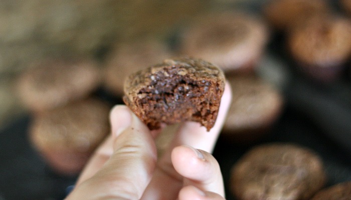 Instead of eating a whole pan of brownies, make these freezer friendly brownie bites ahead of time and freeze. When having a chocolate craving just take out of the freezer and reheat. Ahhmazing!!