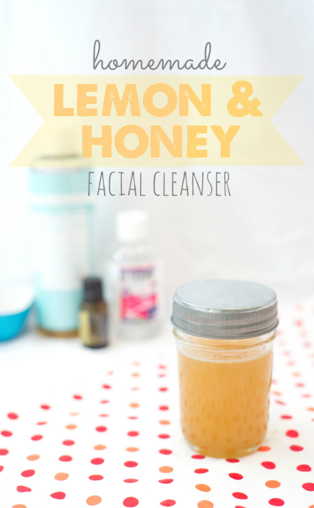 I hate using chemicals on my skin, so I started using this stuff and my skin has never looked better. Seriously! Homemade facial cleanser for the win!