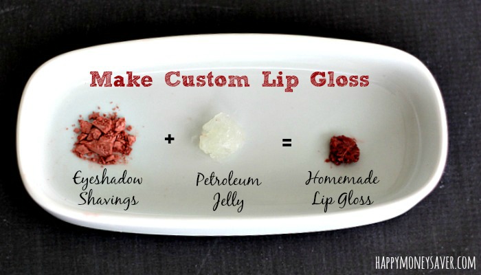 Make lipgloss with 2 ingredients in your home! So fun for custom colors! And so easy too!