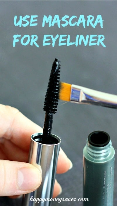 Have you ever been in a pinch with your eyeliner? Just use mascara for your eyeliner! So genius! More tips when you click!