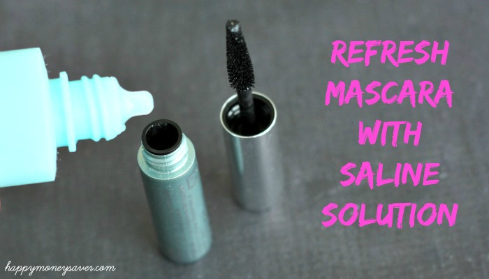 Refresh mascara in one easy step! You can get 3-4 more uses out of it than before!