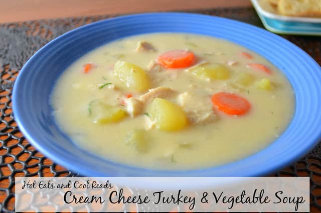 Cream Cheese Turkey and Vegetable Soup How delicious does that sound?!