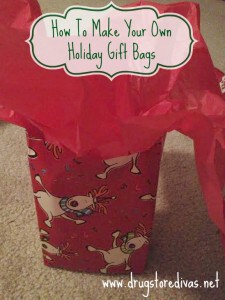 This is a very frugal way to do a DIY Gift Bag! 