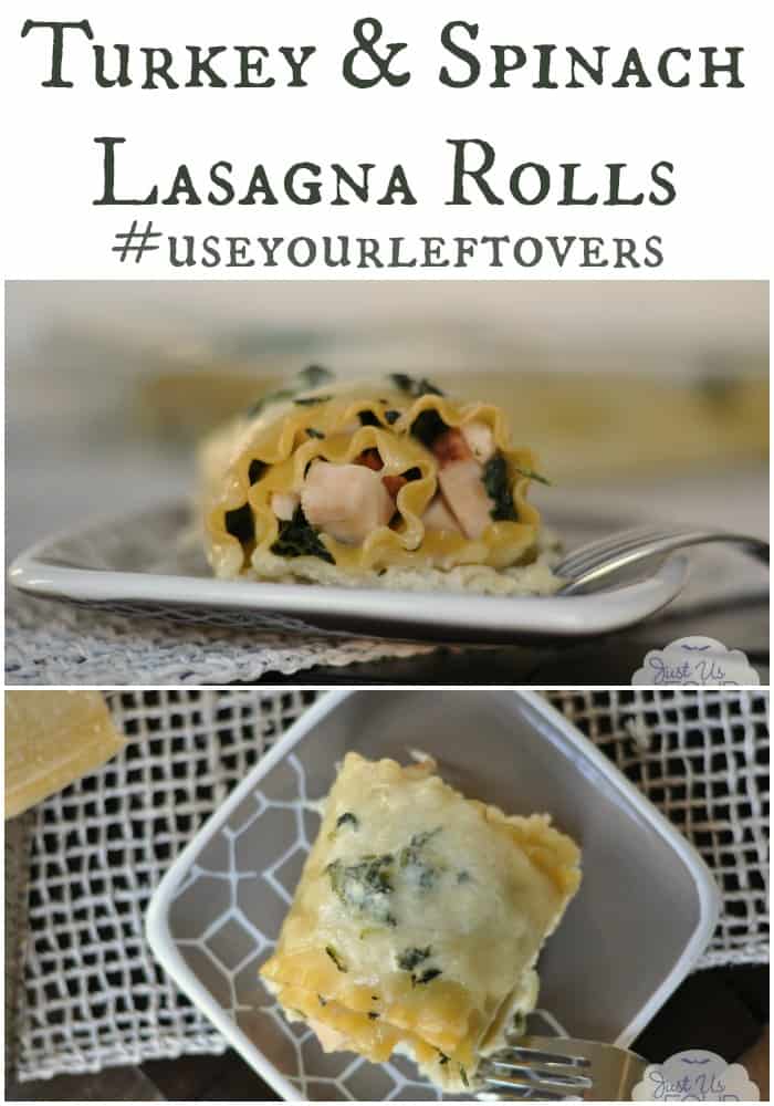 Leftover Turkey and Spinach Lasagna This is a unique twist on lasagna and it sounds delicious!