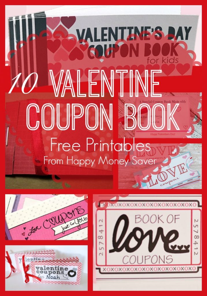 10 Valentines Day Coupon Book Free PRINTABLES!