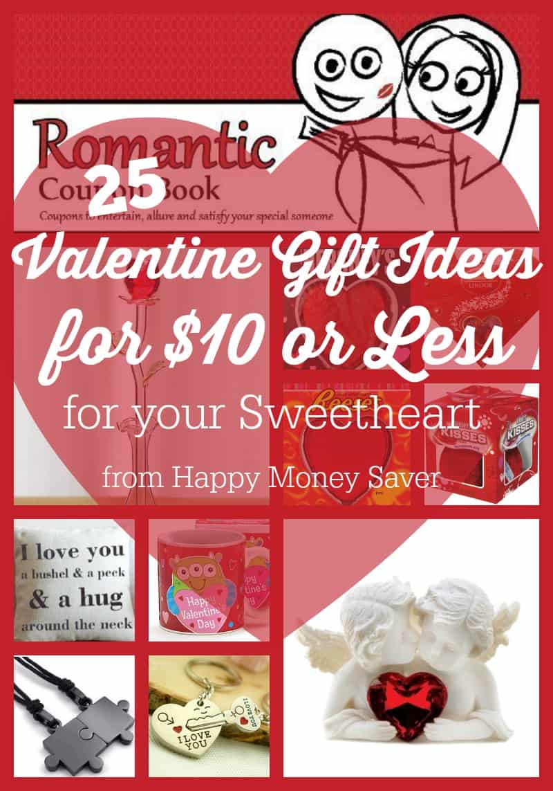 25 Valentines Gift Ideas for your Sweetheart under $10