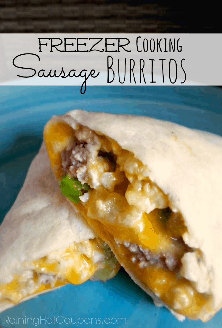 Breakfast Burritos are always a delicious idea and with these, you can skip the fast food lines and eat at home! 