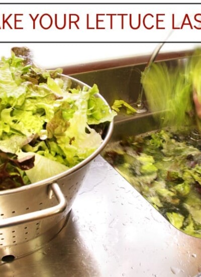 TOP 4 WAYS to make your lettuce last longer in your fridge!