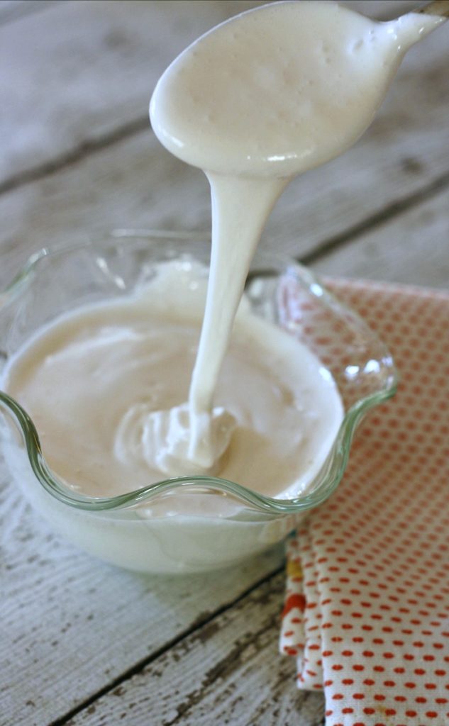 This old recipe {from 1900's recipe box} for homemade marshmallow frosting is a big winner! It is silky smooth and tastes just like melted marshmallows. Perfect on cupcakes! 
