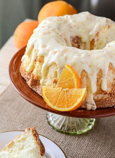 This vintage Sunshine Cake Recipe is the perfect spring dessert! Light, fluffy, and full of orange flavor, it's like literally tasting sunshine!