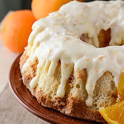 This vintage Sunshine Cake Recipe is the perfect spring dessert! Light, fluffy, and full of orange flavor, it's like literally tasting sunshine!