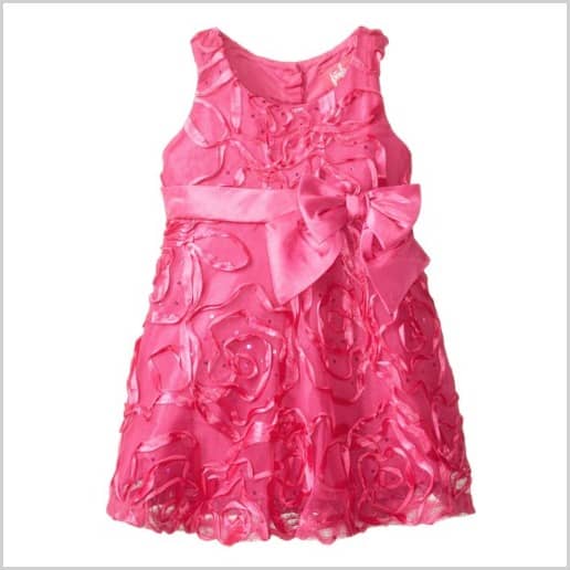 pink ribbon dress