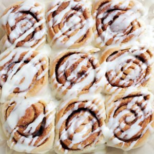 Cinnamon rolls - make ahead and freeze