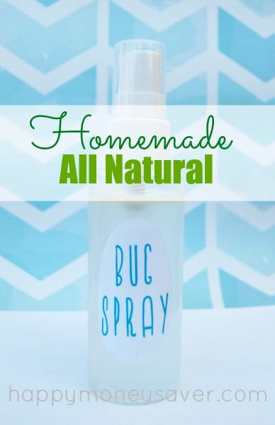  Make this quick and inexpensive non toxic bug spray to replace the chemical laded name brand varieties. It is all natural with no harsh chemicals, and delivers the same results! Happymoneysaver.com