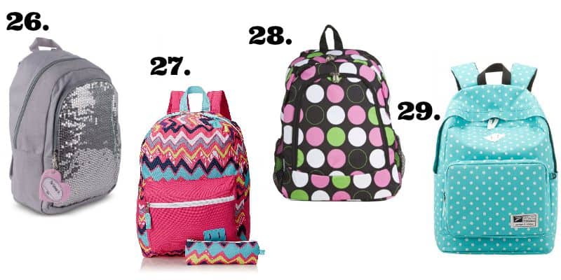 The best backpacks for school- All under $15 shipped! - happymoneysaver.com