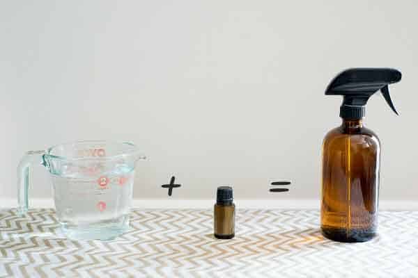 Don't just kill spiders with conventional pest control, keep them away to begin with with this super simple and cheap 2 ingredient natural spider spray! | happymoneysaver.com