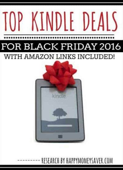 Top Kindle Deals for Black Friday 2016