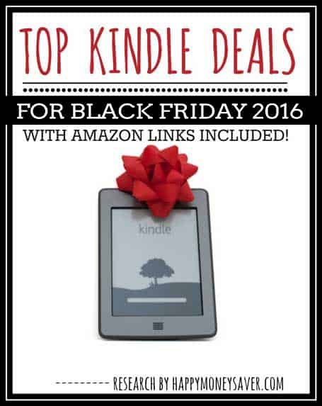 Top Kindle Deals for Black Friday 2016