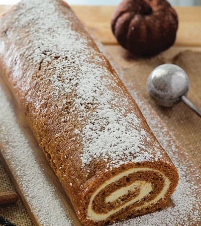 Easy Pumpkin Roll Recipe | happymoneysaver.com