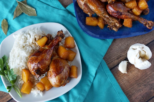 My son calls this "recipe pineapple chicken" and asks for it every week! And it's the perfect freezer meal...delicious, easy to make and super inexpensive! | happymoneysaver.com