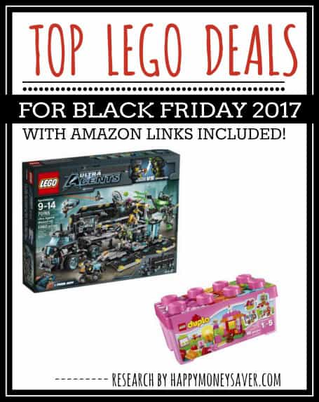 Here is a round up of all the top Lego Deals Black Friday 2017 - sure to make any parent thrilled to save money!