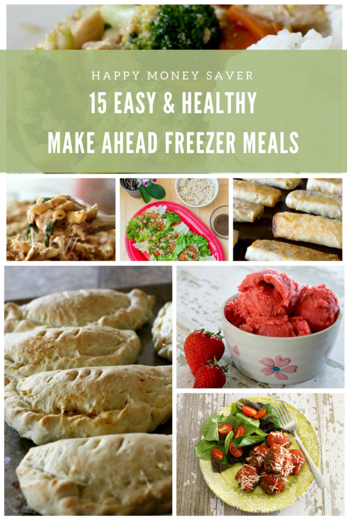 15 Easy & Healthy Freezer Meals | Make Ahead Recipes