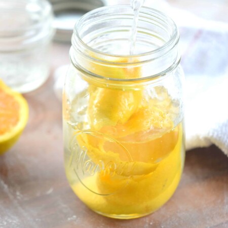 The BEST Homemade All Purpose Orange Cleaner | Happy Money Saver