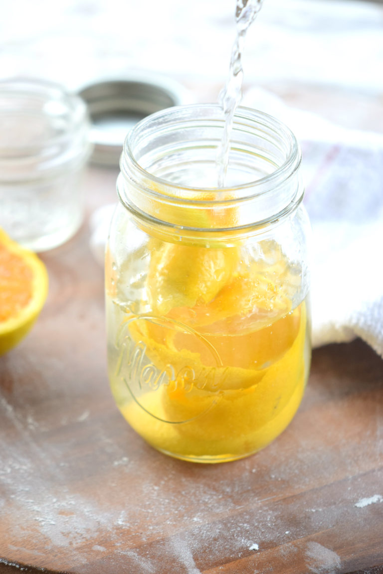 Homemade All Purpose Orange Cleaner Thrifty Tip Happy Money Saver