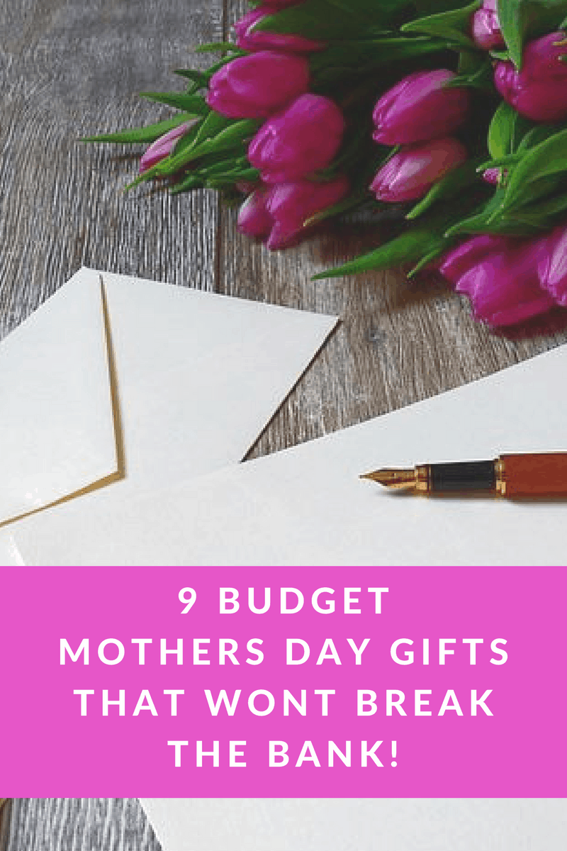 mother's day on a budget