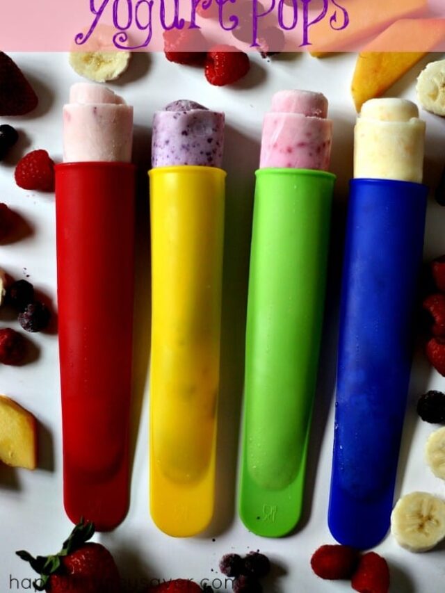 Homemade Frozen Yogurt Pops