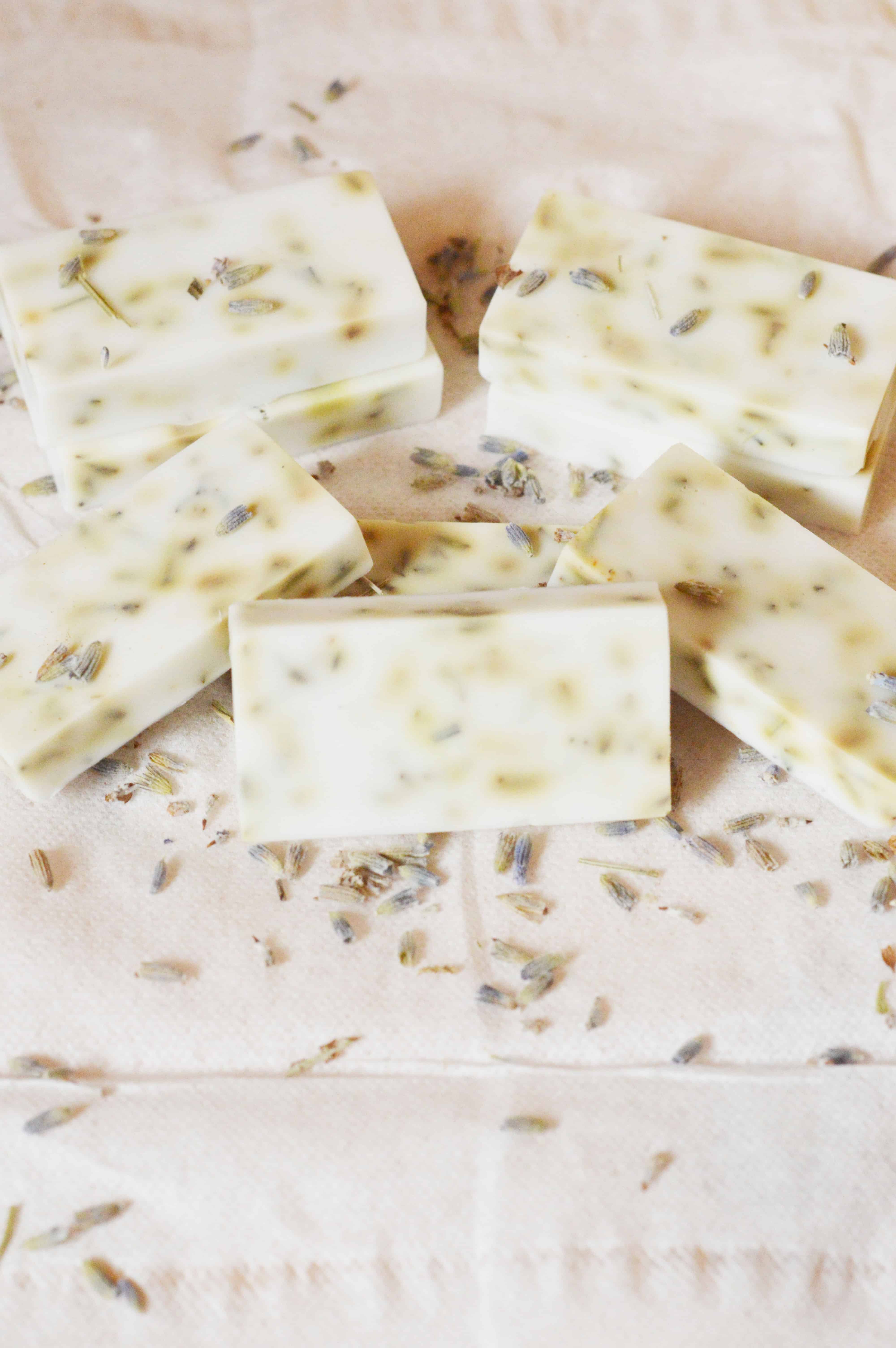 Diy All Natural Lavender Soap Homemade Beauty Products 