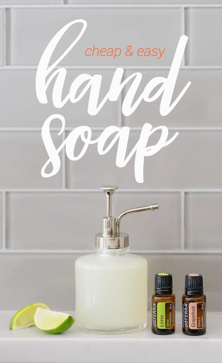 Diy Homemade Liquid Hand Soap With Castile Happy Money Saver