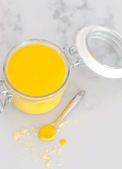 Making your own Homemade Yellow Mustard is surprisingly easy, simple, and super delicious.