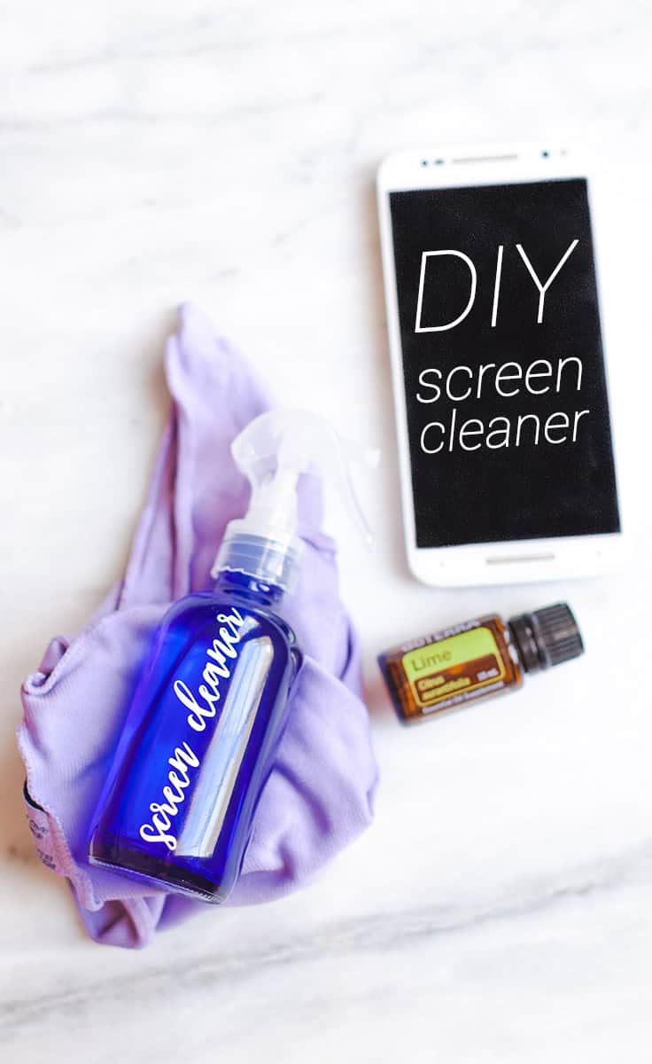 Our electronic screens are dirtier than we think. Use this DIY Screen Cleaner to clean the surfaces and kill the germs. Plus, it smells amazing!