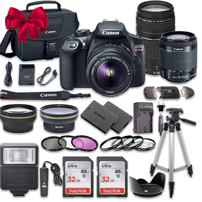 Best Black Friday Camera Deals - this is the picture of a huge camera bundle