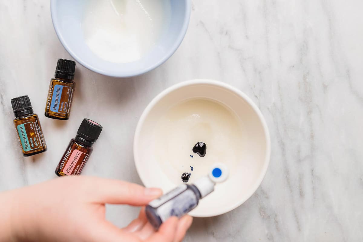 Don’t let dry winter skin get you down. This festive Mint-tastic Sugar Scrub will give your winter skin a glow despite the weather.