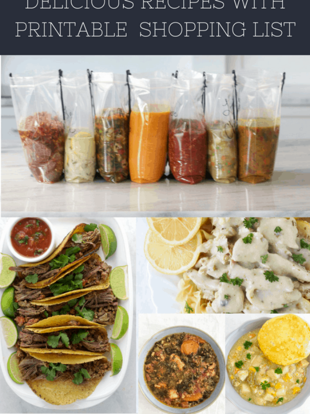 7 Healthy Instant Pot Freezer Meals in 2 Hours