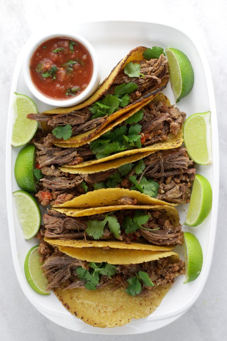 Instant Pot Shredded Beef Fajitas Freezer Meal