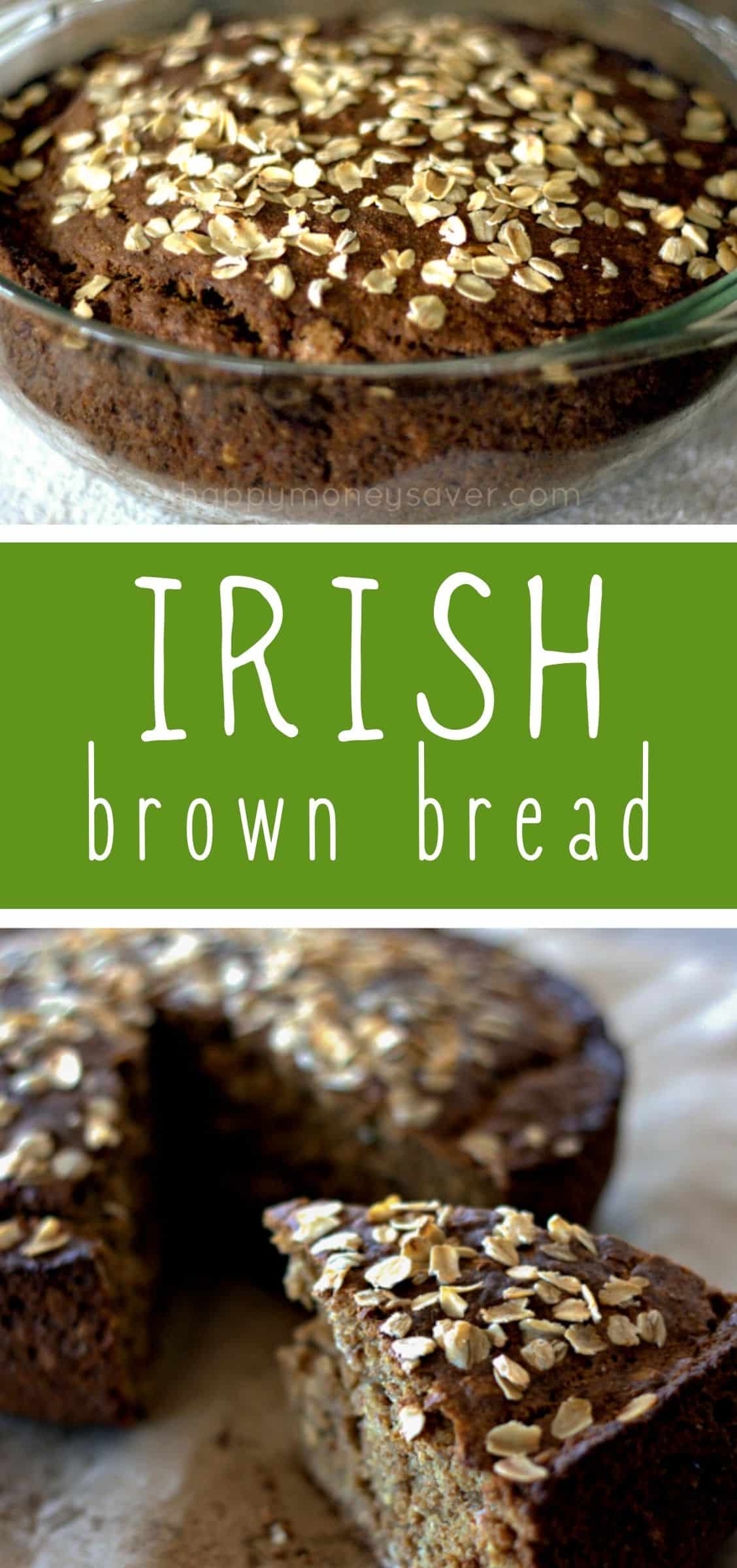 Irish Brown Bread Recipe {Guinness Bread} | Happy Money Saver